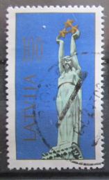 Poštová známka Lotyšsko 1991 Pamätník svobody Mi# 322