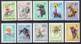 Poštové známky Maïarsko 1965 Cirkus Mi# 2141-50