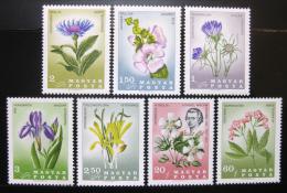 Poštové známky Maïarsko 1967 Kvety Mi# 2307-13