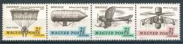 Poštové známky Maïarsko 1967 Výstava AEROFILA Mi# 2317-20