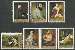 Poštové známky Maïarsko 1967 Umenie Mi# 2330-36