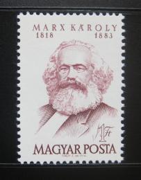 Poštová známka Maïarsko 1968 Karel Marx Mi# 2406
