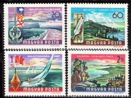 Poštovní známky Maïarsko 1968 Balatonské jezero Mi# 2417-20