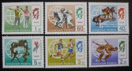 Poštové známky Maïarsko 1969 Moderní pìtiboj Mi# 2537-42