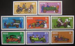 Poštové známky Maïarsko 1970 Historické automobily Mi# 2564-71
