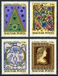 Poštové známky Maïarsko 1970 Den známek Mi# 2603-06