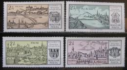 Poštové známky Maïarsko 1971 Budapeš� Mi# 2646-49