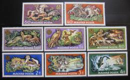 Poštové známky Maïarsko 1971 Lovecká výstava Mi# 2664-71