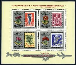 Poštové známky Maïarsko 1971 Den známek Mi# Block 83