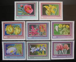 Poštové známky Maïarsko 1971 Kvety Mi# 2695-2702