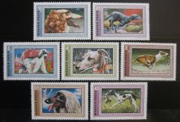 Poštové známky Maïarsko 1972 Psy Mi# 2742-48