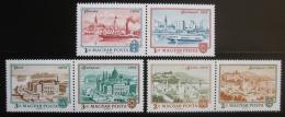 Poštové známky Maïarsko 1972 Budapeš� Mi# 2805-10