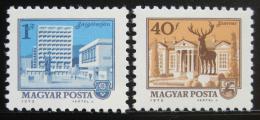 Poštové známky Maïarsko 1972 Mestá Mi# 2825-26