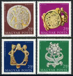 Poštové známky Maïarsko 1973 Den známek Mi# 2898-2901