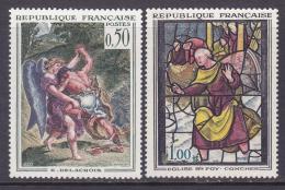 Poštové známky Francúzsko 1963 Umenie Mi# 1426-27 Kat 8.50€