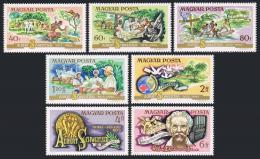 Poštové známky Maïarsko 1975 Albert Schweitzer Mi# 3014-20