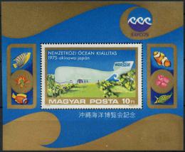 Poštová známka Maïarsko 1975 Výstava EXPO Mi# Block 112