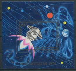 Poštová známka Maïarsko 1974 Dobývání Marsu Mi# Block 104