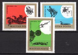 Poštové známky Maïarsko 1974 ¼udová armáda Mi# 2982-84