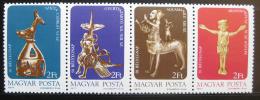 Poštové známky Maïarsko 1977 Umìlecké pøedmìty Mi# 3209-12
