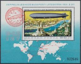 Poštovní známka Maïarsko 1977 Historie letectví Mi# Block 127