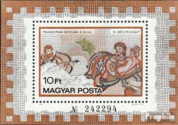 Poštová známka Maïarsko 1978 Mozaika Mi# Block 134