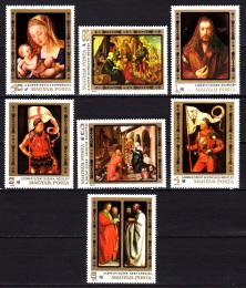Poštové známky Maïarsko 1979 Umenie, Dürer Mi# 3326-32