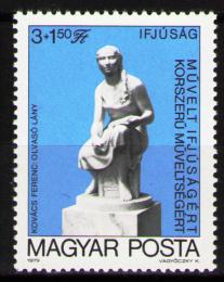 Poštová známka Maïarsko 1979 Socha, Kovács Mi# 3340