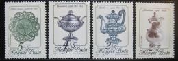 Poštové známky Maïarsko 1988 Umìlecké pøedmìty Mi# 4003-06