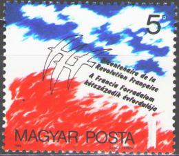 Poštová známka Maïarsko 1989 Francúzska revolúcia, 200. výroèie Mi# 4024