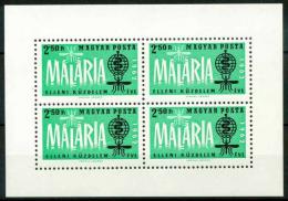 Poštová známka Maïarsko 1962 Boj proti malárii Mi# Block 35