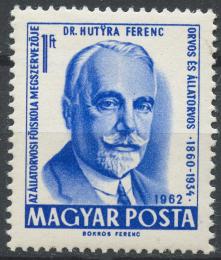 Poštová známka Maïarsko 1962 Ferenc Hutyra Mi# 1866