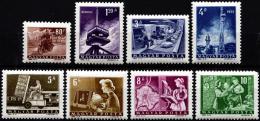 Poštové známky Maïarsko 1964 Pošta a telekomunikace Mi# 2009-16
