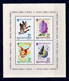 Poštové známky Maïarsko 1964 Výstava IMEX Mi# Block 42
