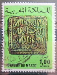 Poštová známka Maroko 1976 Stará mince Mi# 827