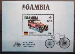 Poštová známka Gambia 1986 Steiger Mi# Block 24 Kat 11€