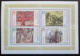 Poštové známky Bulharsko 1986 Umenie Mi# Block 169