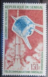 Poštová známka Senegal 1964 Satelit Syncom II Mi# 290