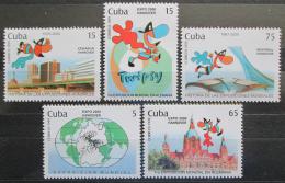 Poštové známky Kuba 1999 Výstava EXPO Mi# 4232-37