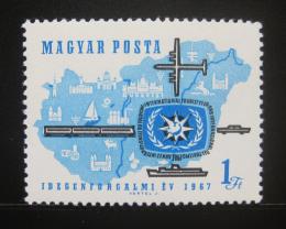 Poštová známka Maïarsko 1967 Rok turistiky Mi# 2321