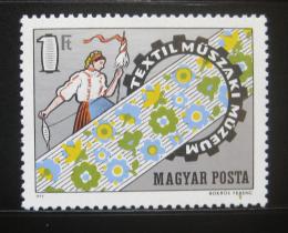 Poštová známka Maïarsko 1972 Múzeum textilu Mi# 2824
