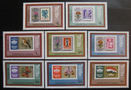 Poštové známky Maïarsko 1973 Výstava IBRA Mi# 2865-72