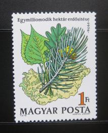 Poštová známka Maïarsko 1976 Zalesòování Mi# 3170