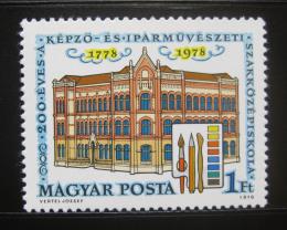 Poštová známka Maïarsko 1978 Škola umenie Mi# 3272