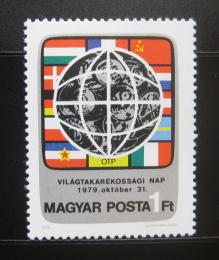 Poštová známka Maïarsko 1979 Vlajky Mi# 3383