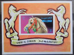 Poštové známky Umm al-Kuvajn 1972 Kone Mi# Block 36