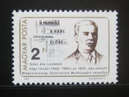 Poštová známka Maïarsko 1983 István Vági Mi# 3620