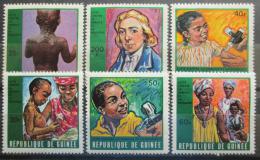Poštové známky Guinea 1970 Boj proti neštovicím Mi# 553-58