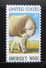 Poštová známka USA 1971 Americká vlna Mi# 1025