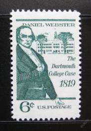 Poštová známka USA 1969 Daniel Webster Mi# 991